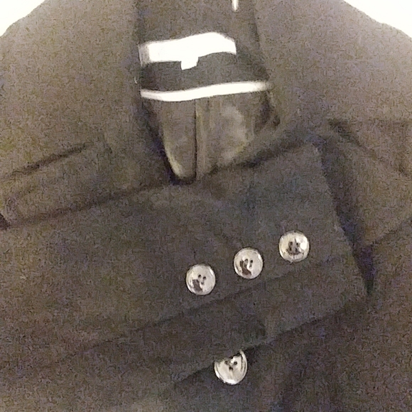 Kenneth Cole double-breasted peacoat size 8 - Picture 5 of 5